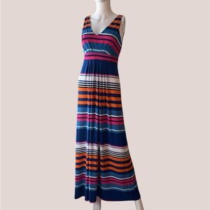 NWT Banana Republic size small striped maxi dress